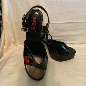 Hot Topic Cherry shoes size 10